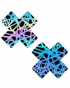 Neva Nude Scribble Rainbow Reflective X Pasties -ravewonder shop Blank964x1205 4 c0eec864 ab42 4baa bb87 e1faaeb085f3