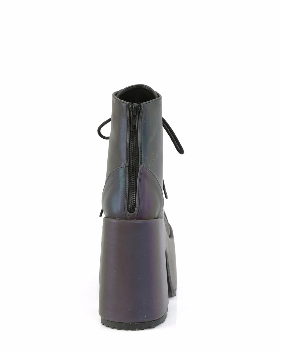 Pleasers Demonia Rainbow Reflective Platform Bootie 12 Pleasers Demonia Rainbow Reflective Platform Bootie - Image 10