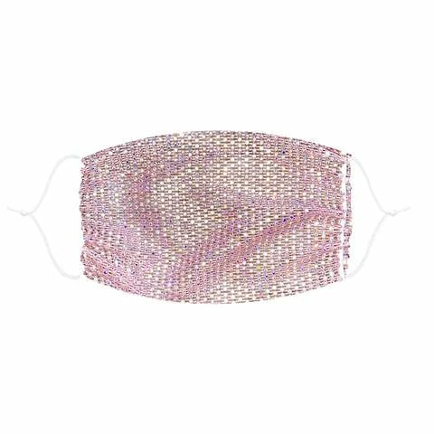 Neva Nude Blush Mesh Jewel Face Mask 1 Neva Nude Blush Mesh Jewel Face Mask