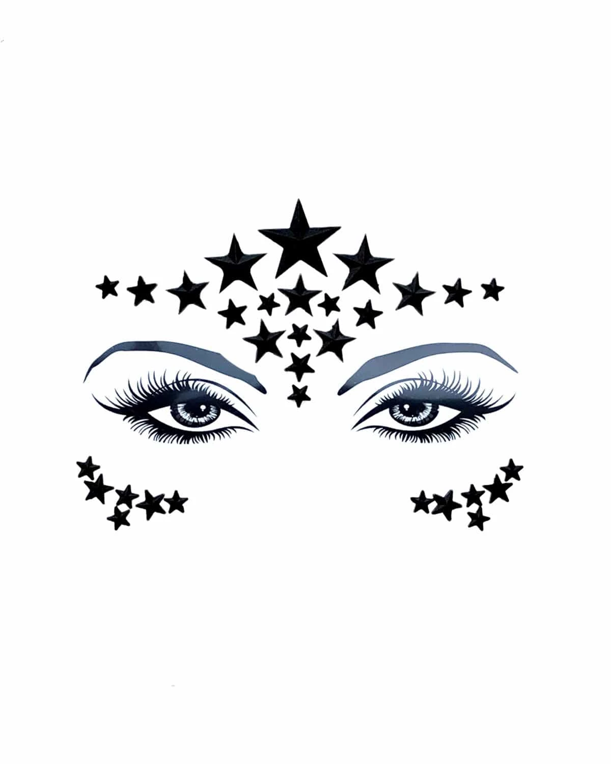 Neva Nude Night Walker Black Crystal Face Jewel 2 Neva Nude Night Walker Black Crystal Face Jewel - Image 2