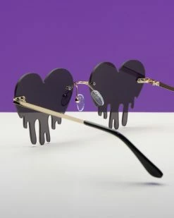 AE Heart Drip Sunglasses -ravewonder shop DSCF0101