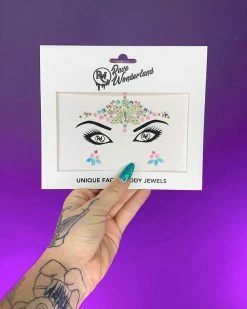 Uniflying Butterfly Shine Face Jewel