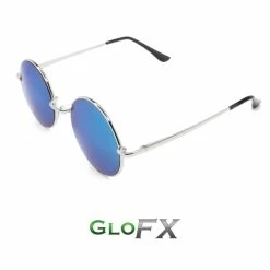 GloFX Imagine Diffraction Glasses Blue Mirror -ravewonder shop GloFX Imagine Diffraction Glasses Blue Mirror Gallery 3