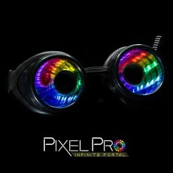 GloFX Pixel Pro Infinite Portal Goggles -ravewonder shop GloFX Pixel Pro Infinite Portal Goggles Gallery 3
