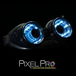 GloFX Pixel Pro Infinite Portal Goggles -ravewonder shop GloFX Pixel Pro Infinite Portal Goggles Gallery 5