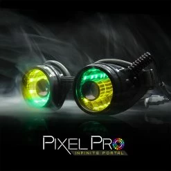GloFX Pixel Pro Infinite Portal Goggles -ravewonder shop GloFX Pixel Pro LED Goggles Infinite Portal Gallery 6