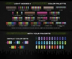 GloFX Space Whip Remix -ravewonder shop GloFX Space Remix Admat Colors Modes