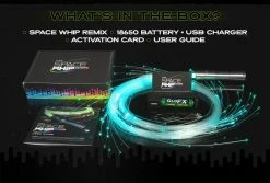 GloFX Space Whip Remix -ravewonder shop GloFX Space Whip Remix Admat Whats in the Box