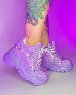 Anthony Wang Lavender Space Candy Chain Sneakers -ravewonder shop IMG 2397