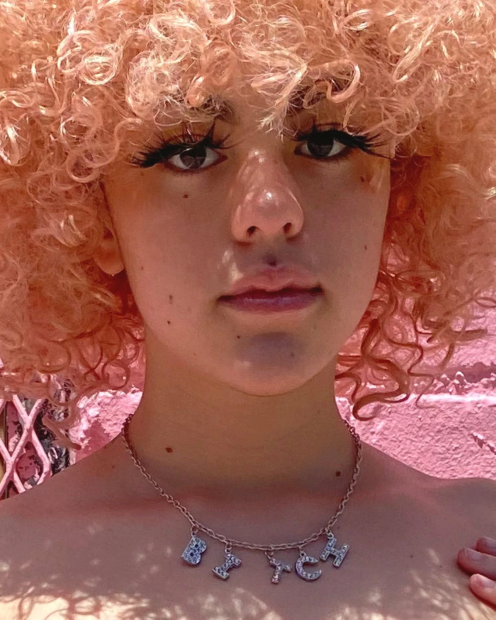 AE B-I-T-C-H Rhinestone Necklace 5 AE B-I-T-C-H Rhinestone Necklace - Image 5