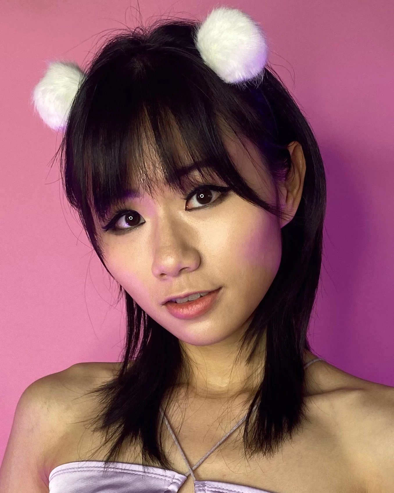 AE Puff Balls Headband 4 AE Puff Balls Headband - Image 4