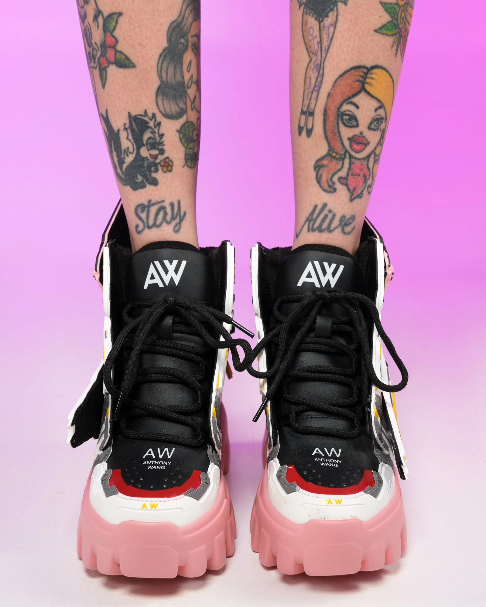 Anthony Wang Dragonfly Platform Wedge Sneakers 9 Anthony Wang Dragonfly Platform Wedge Sneakers - Image 7