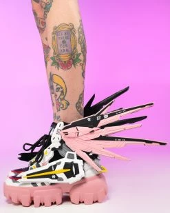 Anthony Wang Dragonfly Platform Wedge Sneakers