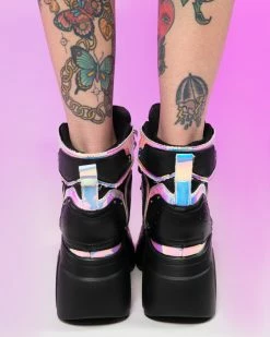 Anthony Wang Black Passion Fruit Wedge Sneakers 9 Anthony Wang Black Passion Fruit Wedge Sneakers -ravewonder shop RW 011123 9