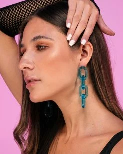 AE Chain Link Acrylic Earrings 9 AE Chain Link Acrylic Earrings -ravewonder shop RW 052622 343