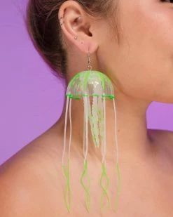 AE Neon Jellyfish Earrings -ravewonder shop RW 061322 404