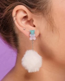 AE Your Teddy Gummy Bear Plush Earrings -ravewonder shop RW 061322 453
