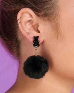 AE Your Teddy Gummy Bear Plush Earrings -ravewonder shop RW 061322 467