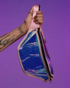 AE Clear Holographic Fanny Pack -ravewonder shop RW 062322 168