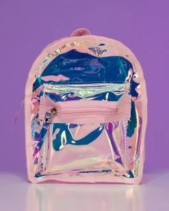 AE Clear Holographic Mini Backpack -ravewonder shop RW 062822 13