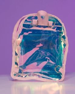 AE Clear Holographic Mini Backpack -ravewonder shop RW 062822 16