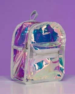 AE Clear Holographic Mini Backpack -ravewonder shop RW 062822 23
