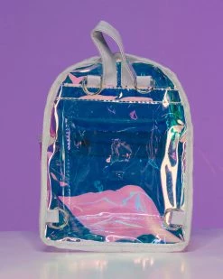 AE Clear Holographic Mini Backpack -ravewonder shop RW 062822 24
