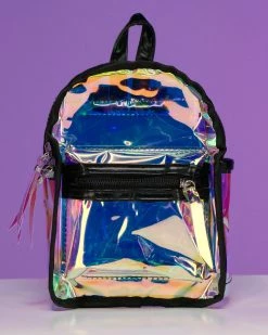 AE Clear Holographic Mini Backpack -ravewonder shop RW 062822 4