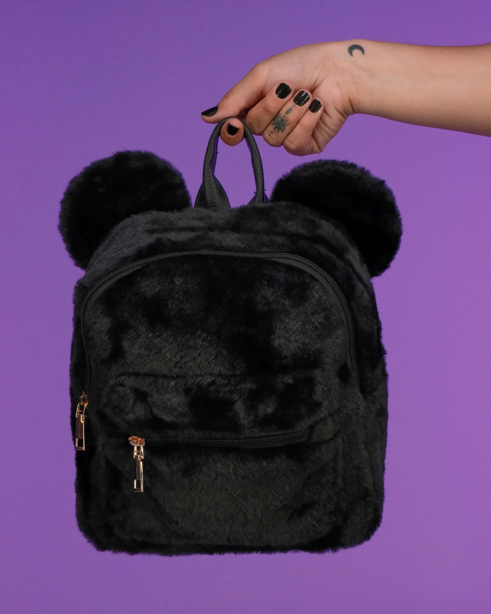 AE Fuzzy Bear Mini Backpack 3 AE Fuzzy Bear Mini Backpack - Image 3