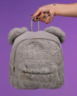 AE Fuzzy Bear Mini Backpack 10 AE Fuzzy Bear Mini Backpack -ravewonder shop RW 062822 57