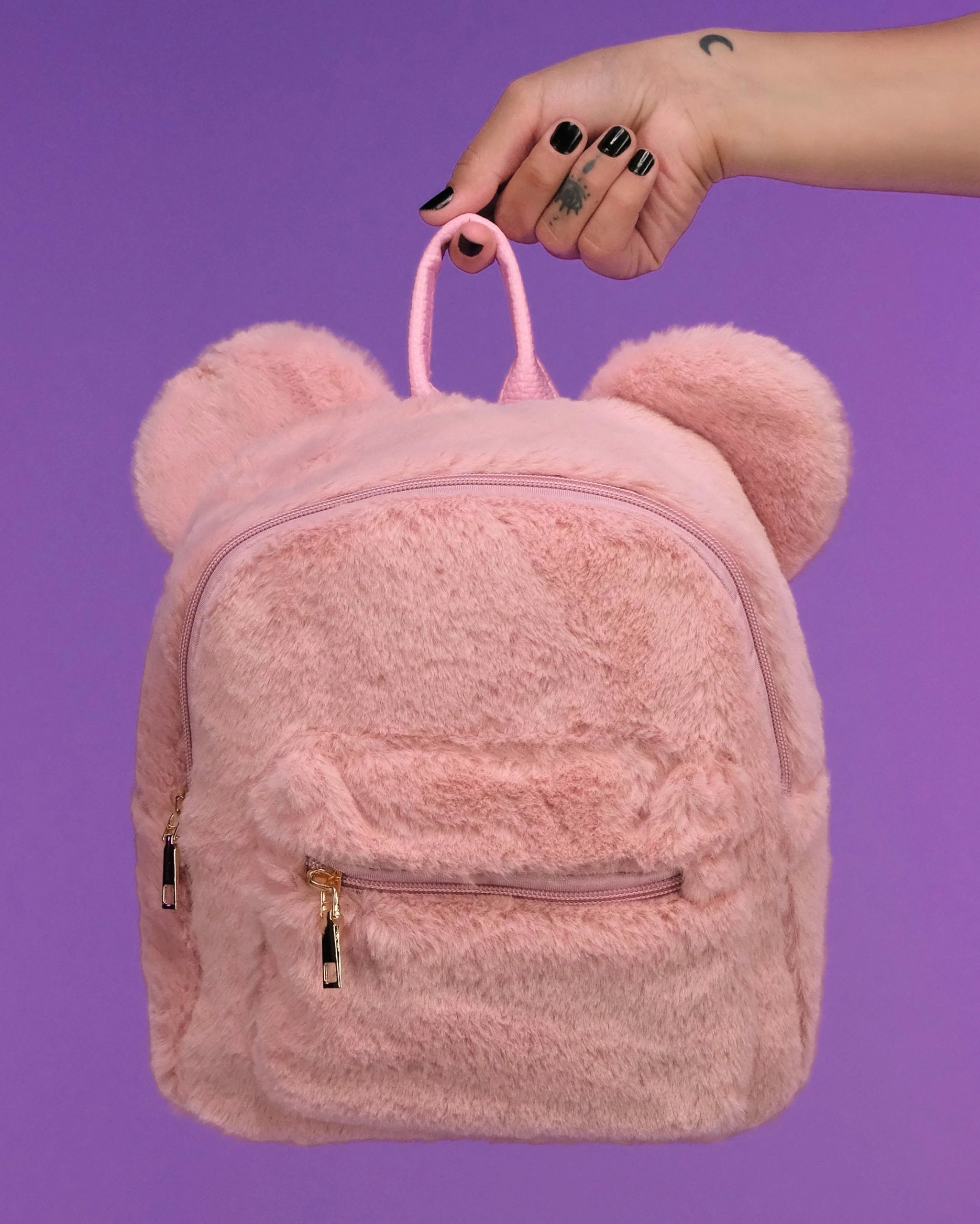 AE Fuzzy Bear Mini Backpack 1 AE Fuzzy Bear Mini Backpack