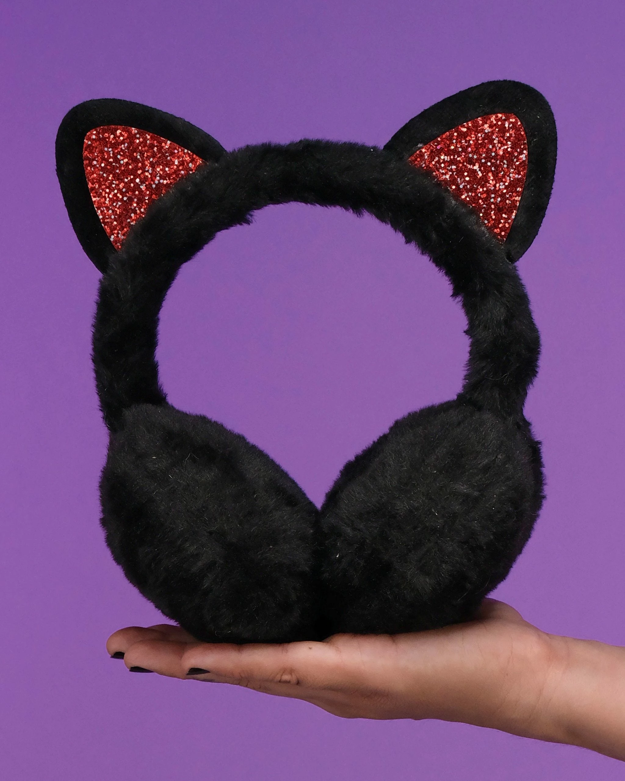 AE Glitter Kitty Earmuffs 6 AE Glitter Kitty Earmuffs - Image 6