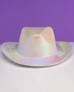 AE Gunslinger Iridescent Cowboy Hat 17 AE Gunslinger Iridescent Cowboy Hat -ravewonder shop RW 070622 189