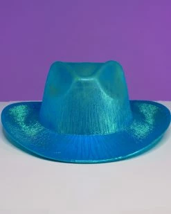 AE Gunslinger Iridescent Cowboy Hat 16 AE Gunslinger Iridescent Cowboy Hat -ravewonder shop RW 070622 193