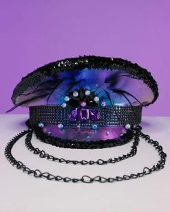 KBW Ocean Sky Chain Captain Hat -ravewonder shop RW 070622 203