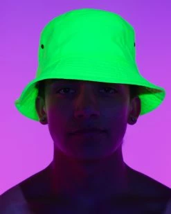 AE Vacay Mode Neon Bucket Hat