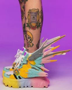 ravewonder shop 50 Anthony Wang Robo Kid Platform Wedge Sneakers