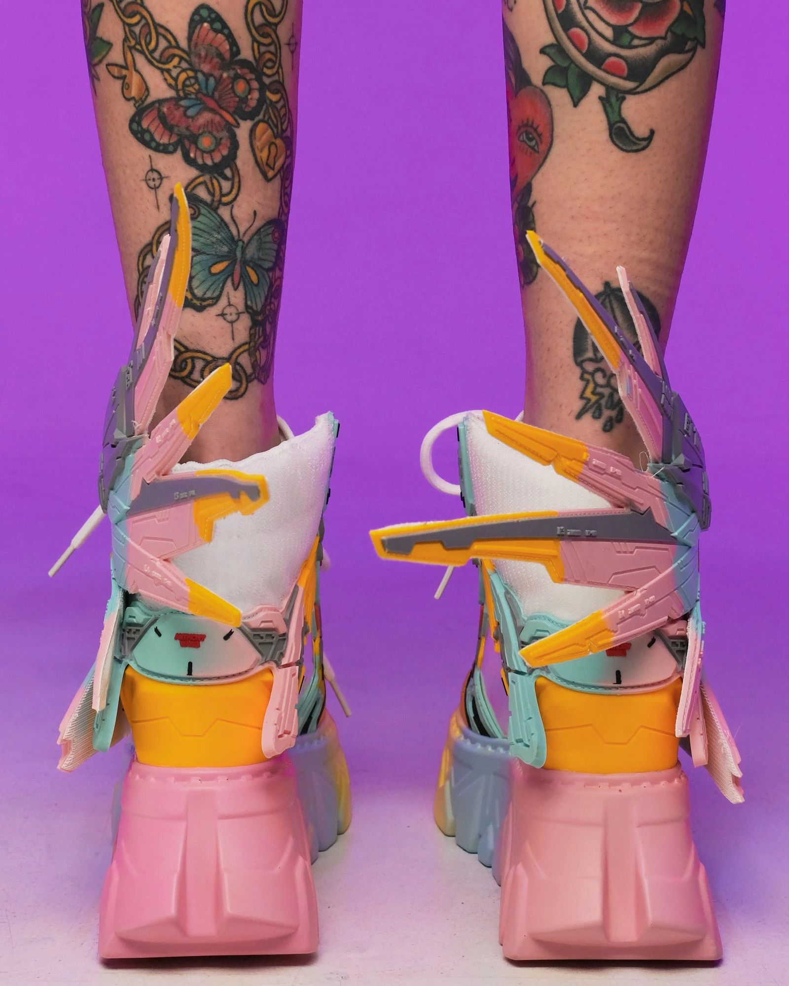 Anthony Wang Robo Kid Platform Wedge Sneakers 8 Anthony Wang Robo Kid Platform Wedge Sneakers - Image 6