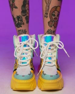 Anthony Wang Robo Kid Platform Wedge Sneakers 19 Anthony Wang Robo Kid Platform Wedge Sneakers -ravewonder shop RW 071422 159