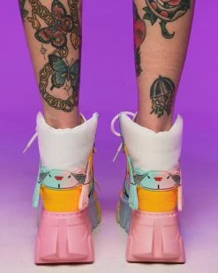 Anthony Wang Robo Kid Platform Wedge Sneakers 15 Anthony Wang Robo Kid Platform Wedge Sneakers -ravewonder shop RW 071422 165