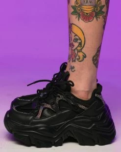 Berness Shoes Black Steppin' Out Sneakers