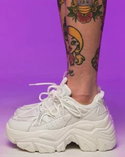 Berness Shoes White Steppin' Out Sneakers