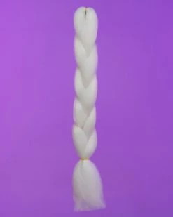 AE White Braiding Hair Extensions