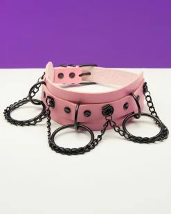 AE Chain Jane Faux Leather Choker 7 AE Chain Jane Faux Leather Choker -ravewonder shop RW 080922 186