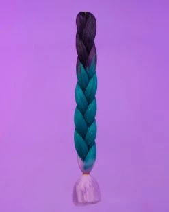 AE Ombre Purple/Blue/Lilac Braiding Hair Extensions