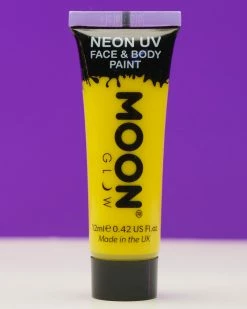 Camden Passage Inc Moon Radio Active Face & Body Paint -ravewonder shop RW 081022 69 yellow