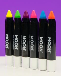 Camden Passage Inc (Package Of 6) Moon Radio Active Body Crayons 5 Camden Passage Inc (Package Of 6) Moon Radio Active Body Crayons -ravewonder shop RW 081122 31