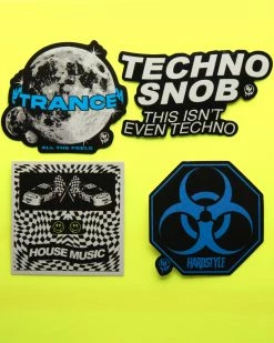 Rave Wonderland Mix Genre Sticker Pack