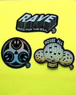 Rave Wonderland Holographic Sticker Pack