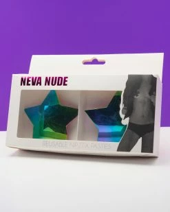Neva Nude Chroma Star Reusable Metal Silicone Pasties